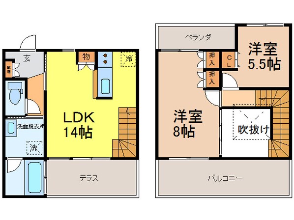 J・HOUSEの物件間取画像